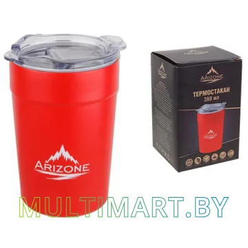 Термокружка Arizone 27-261001 360 мл (красный)